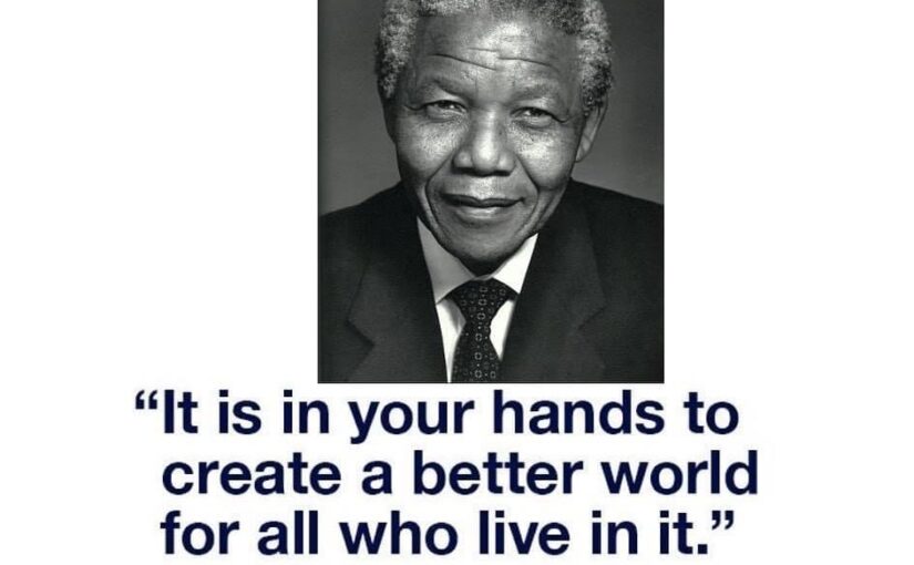 Tribute to Nelson Mandela!